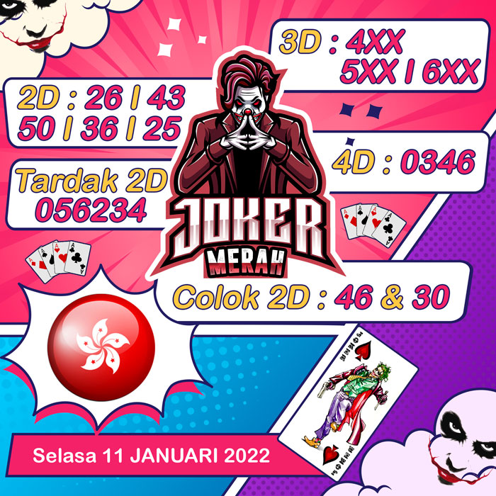 Prediksi Joker Merah HK ramalan hari Selasa