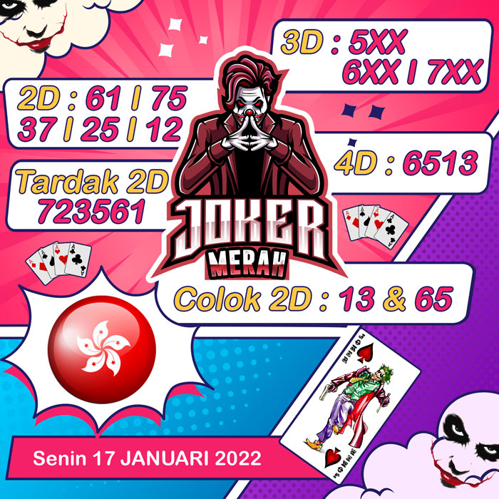 Prediksi Joker Merah HK ramalan hari Senin