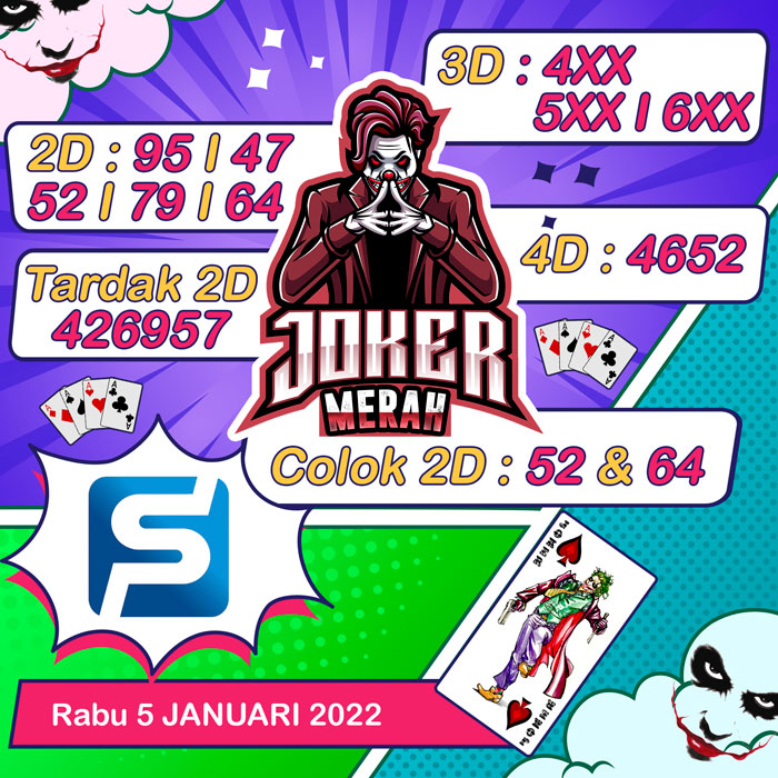 Prediksi Joker Merah SGP ramalan hari Rabu